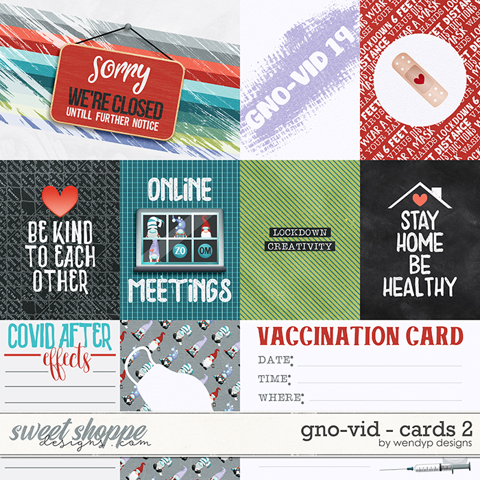 Gno-vid - Cards 2 by WendyP Designs Gno-vid - Cards 2 by WendyP Designs