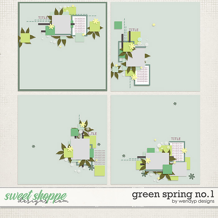 Green Spring No.1 by WendyP Designs