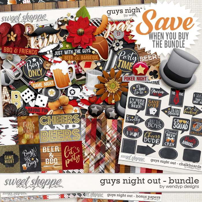 Guys night out - bundle by WendyP Designs