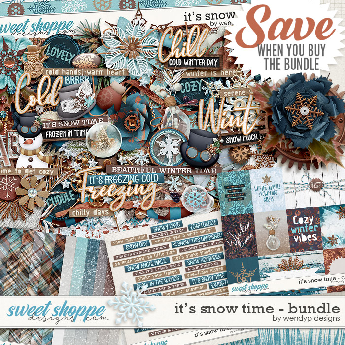 It's snow time - Bundle & *FWP* by WendyP Designs