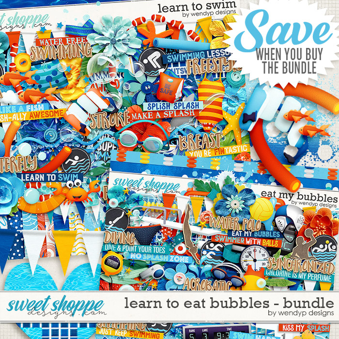Learn to eat bubbles - Kit Bundle by WendyP Designs
