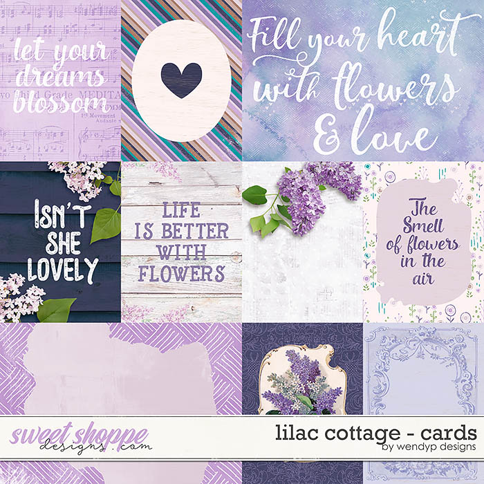 Lilac Cottage - Cards by WendyP Designs Lilac Cottage - Cards by WendyP Designs