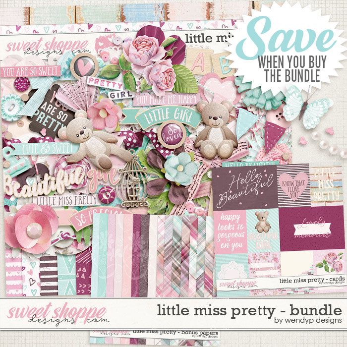 Little miss pretty - bundle by WendyP Designs