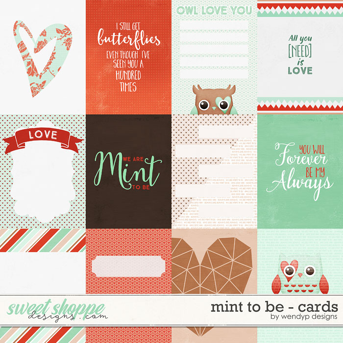 Mint to be - cards by WendyP Designs