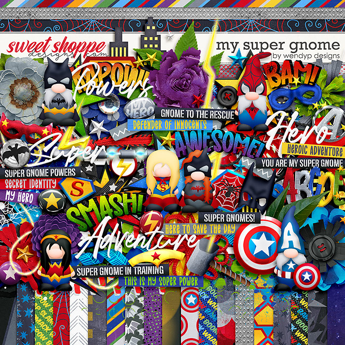 My super gnome by WendyP Designs