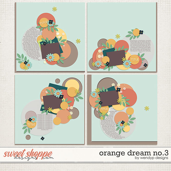 Orange Dream no.3 by WendyP Designs