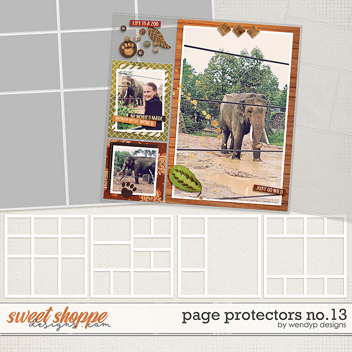 Page protectors no.13 by WendyP Designs