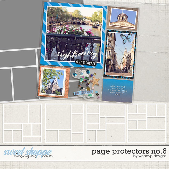 Page Protectors No.6 by WendyP Designs 