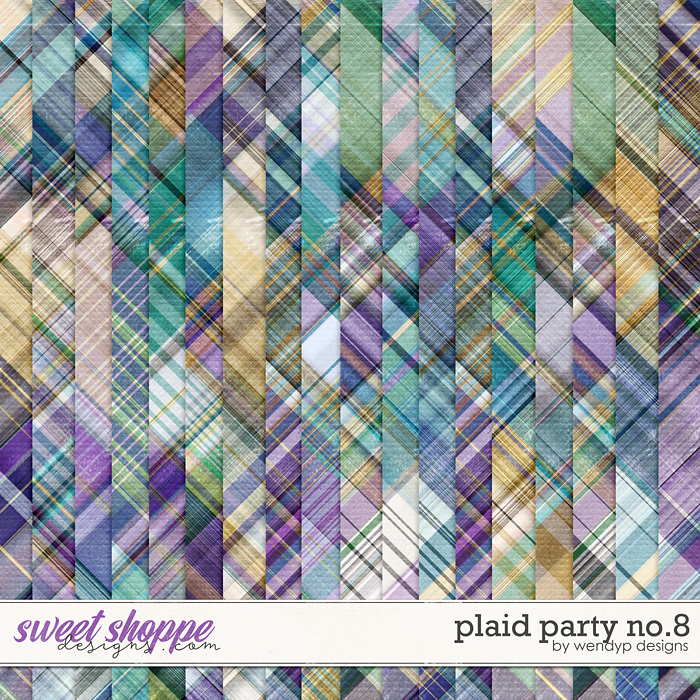 Plaid Party No.8 by WendyP Designs