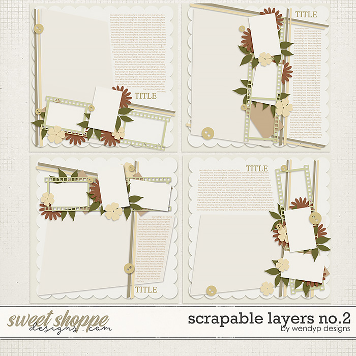Scrapable layers no.2 by WendyP Designs