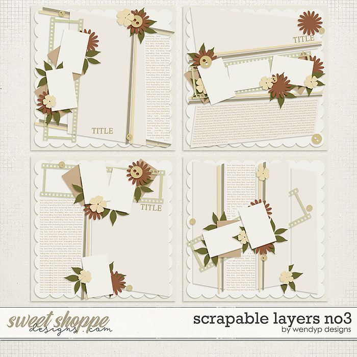 Scrapable Layers no.3 by WendyP Designs