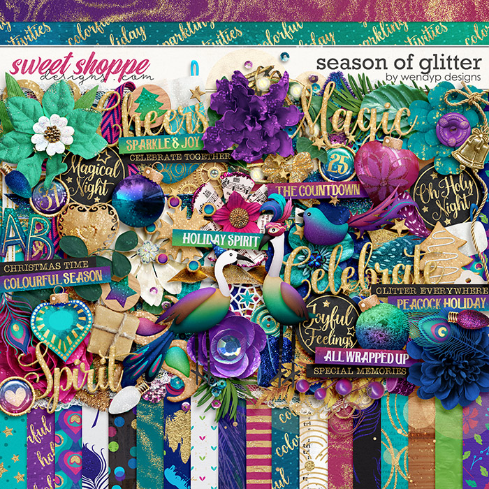 Season of glitter by WendyP Designs