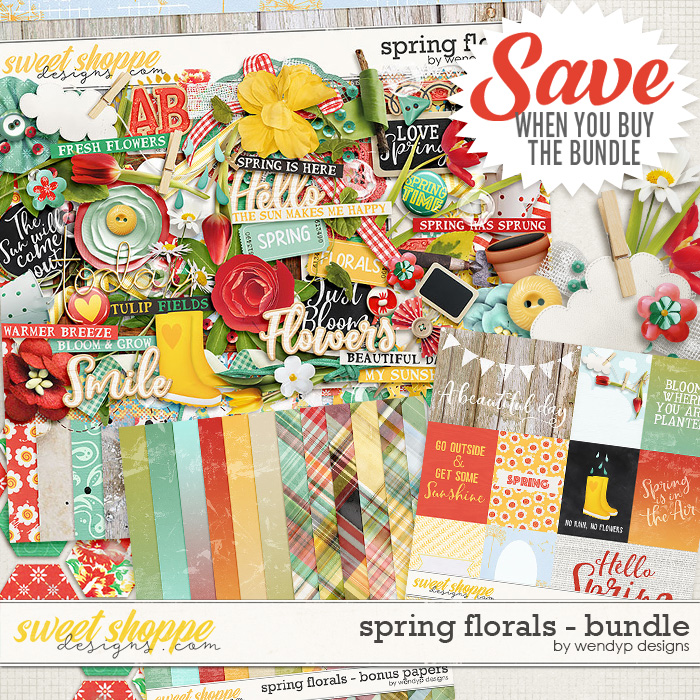 Spring Florals - Bundle by WendyP Designs