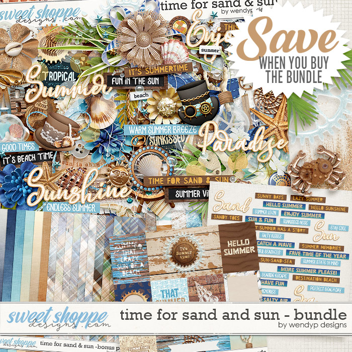 Time for sand and sun - Bundle by WendyP Designs