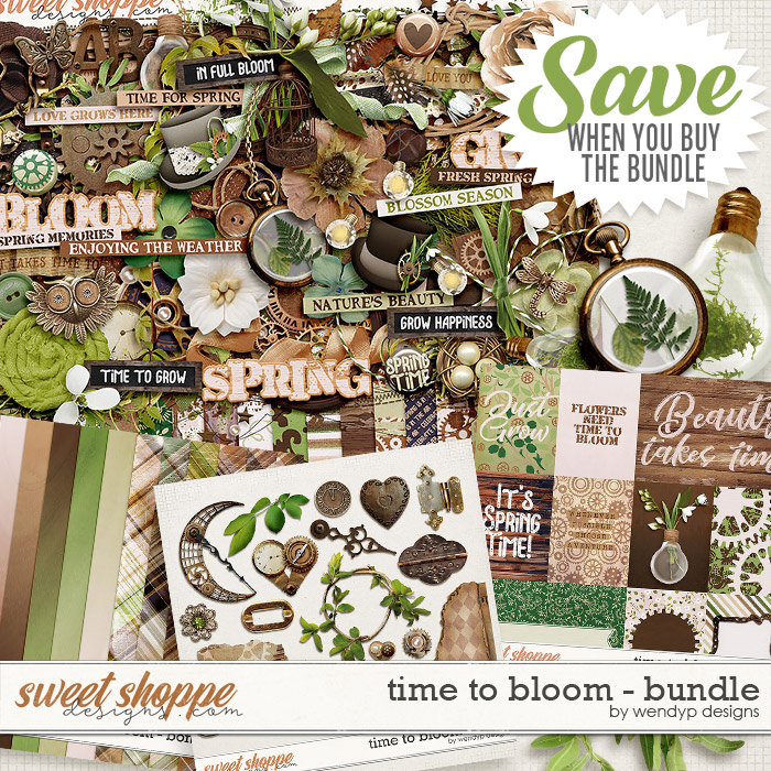 Time to bloom - Bundle by WendyP Designs