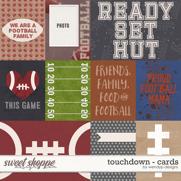 Touchdown - cards by WendyP Designs