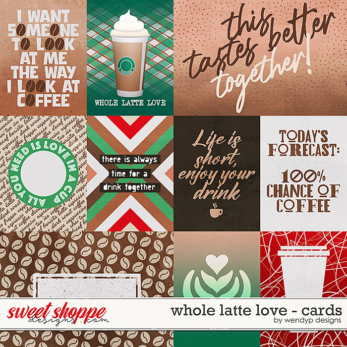Whole latte love - Cards by WendyP Designs