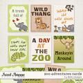 Zoo Adventures Cards by lliella designs