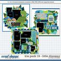 Cindy's Layered Templates - Trio Pack 19: Little Dinosaur by Cindy Schneider