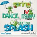 Raindrops {Wordart} by Digilicious Design Raindrops {Wordart} by Digilicious Design