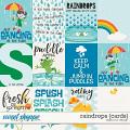Raindrops {Cards} by Digilicious Design