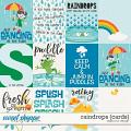 Raindrops {Cards} by Digilicious Design