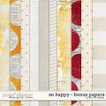 So Happy - Bonus Papers by Red Ivy Design