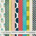 Believe In Yourself - Bonus Papers by Red Ivy Design Believe In Yourself - Bonus Papers by Red Ivy Design