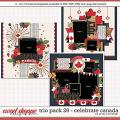 Cindy's Layered Templates - Trio Pack 26: Celebrate Canada by Cindy Schneider
