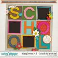 Brook's Templates - Singleton 49 - Back To School by Brook Magee 