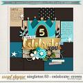 Brook's Templates - Singleton 53 - Celebrate: Crown by Brook Magee