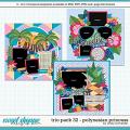 Cindy's Layered Templates - Trio Pack 32: Polynesian Princess by Cindy Schneider