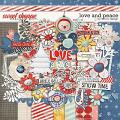 Love and Peace by Red Ivy Design