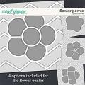 Flower Power Template by Erica Zane