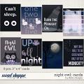 Night Owl: Cards by lliella designs