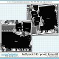 Cindy's Layered Templates - Half Pack 183: Photo Focus 83 by Cindy Schneider