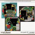 Cindy's Layered Templates - Trio Pack 47: Jurassic by Cindy Schneider