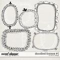 Doodled Frames #1 by Red Ivy Design Doodled Frames #1 by Red Ivy Design