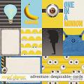 Adventure: Despicable- CARDS by Studio Flergs