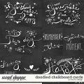 Doodled Chalkboard Cards by Red Ivy Design Doodled Chalkboard Cards by Red Ivy Design