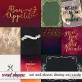 Out and About: Dining Out Cards by Grace Lee