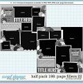 Cindy's Layered Templates - Half Pack 198: Page Fillers 22 by Cindy Schneider