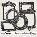 Flowery Chalkboard Frames by Red Ivy Design Flowery Chalkboard Frames by Red Ivy Design