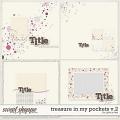 Treasures In My Pockets Templates Vol. 2 by Grace Lee