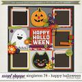 Brook's Templates - Singleton 76 - Happy Halloween by Brook Magee