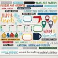 Around the world: Greenland - Stickers by Amanda Yi & WendyP Designs