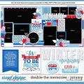 Cindy's Layered Templates - Double the Memories: January by Cindy Schneider