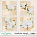 Outside The Box Templates Vol.2 by Digital Scrapbook Ingredients
