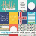 Around the world: Iceland - cards by Amanda Yi & WendyP Designs
