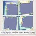 Stacked papers Templates: No.2 by WendyP Designs